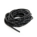 C-Tech CABLEXPERT stahovací spirála na kabely, 12mm, 10 m, černá