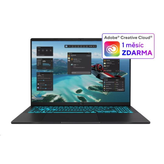 ASUS NTB V16 (V3607VP-RP028W), Core 7 240H, 16" 1920x1200, 32GB, 1TB SSD, Intel+RTX 5070, W11 Home, Matte Black ASUS NTB V16 (V3607VP-RP028W), Core 7 240H, 16" 1920x1200, 32GB, 1TB SSD, Intel+RTX 5070, W11 Home, Matte Black