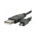 PREMIUMCORD Kabel USB 2.0 A-B mini, 8pinů, 2m Sanyo, Panasonic LUMIX