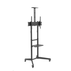 Pojízdný stojan Brateck T1040T pro TV 37"-70" 50kg 2 police Pojízdný stojan Brateck T1040T pro TV 37"-70" 50kg 2 police