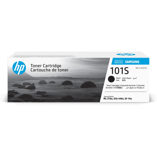 HP - Samsung MLT-D101S Black Toner Cartridge (1,500 pages)