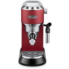 Delonghi Dedica pákový kávovar, červená Delonghi Dedica pákový kávovar, červená