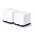 MERCUSYS Halo H50G(2-pack) Aginet WiFi5 Mesh (AC1900,2,4GHz/5GHz,3xGbELAN/WAN)