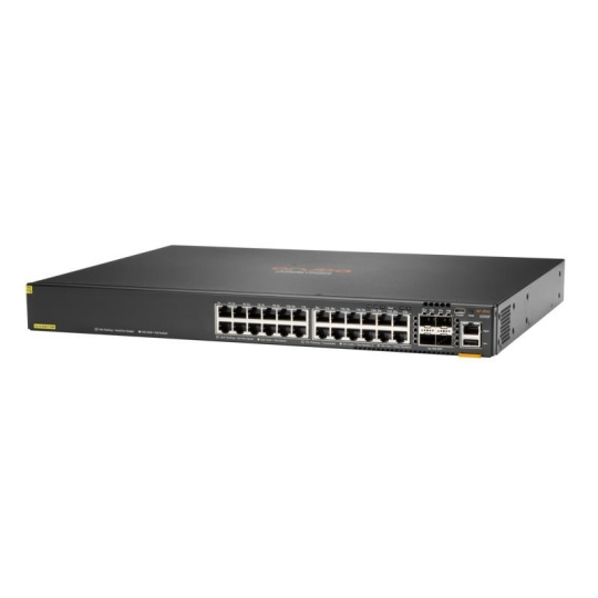 HPE Aruba Networking CX 6200F 24G Class4 PoE 4SFP+ 370W Switch JL725A RENEW