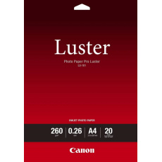 Canon fotopaír LU-101, A4, 20 ks, lesklý 260g/m Canon fotopaír LU-101, A4, 20 ks, lesklý 260g/m