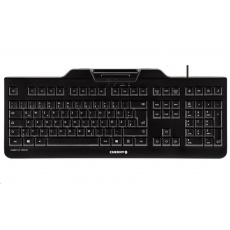 CHERRY klávesnice se čtečkou karet KC 1000 SC/ USB/ ISO 7816 podporované karty/ černá/ CZ layout