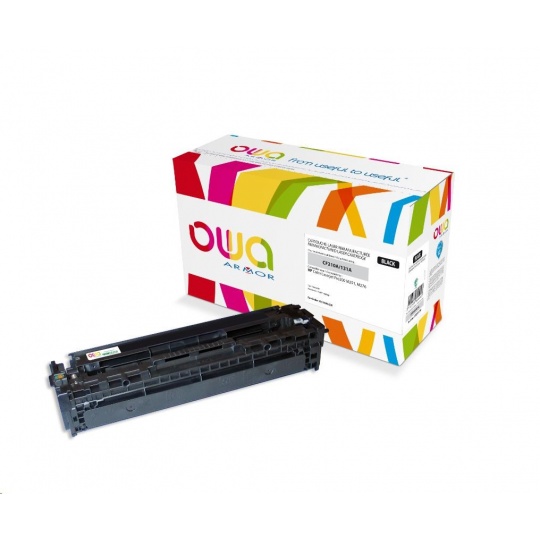 OWA Armor toner pro HP Color Laserjet Pro 200 M251, M276, 1600 Stran, CF210A, černá/black