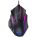 C-TECH Herní myš Akali, 12800 DPI, RGB podsvícení, USB, Černá