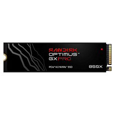 SANDISK SSD OPTIMUS GX PRO 850X NVMe 2TB PCIe, Gen4, (R:7300, W:6600MB/s)
