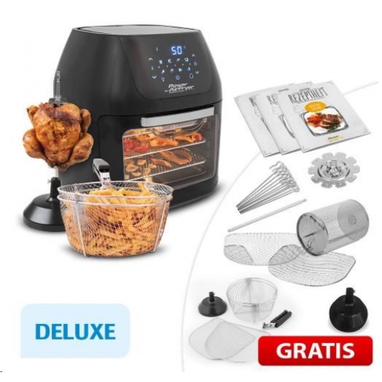 Power AirFryer Multi-Function Deluxe - Křupavější, šťavnatější a rychleji připravené lahůdky pro celou rodinu