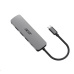 Acer 5IN1 Type- C dongle,HDMI,USB3.0,USB-C,100W PD,Dark Silver