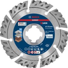 Bosch diamantový dělicí kotouč EXPERT MultiMaterial X-LOCK 115 × 22,23 × 2,4 × 12 mm