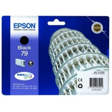 EPSON Ink čer WF-5xxx Series Ink Cartridge "Pisa" 79 Black (14,4 ml)