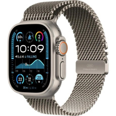 Apple Watch Ultra 2 (2024) GPS + Cellular 49mm Natural Titanium Case with Natural Titanium Milanese Loop - S Apple Watch Ultra 2 (2024) GPS + Cellular 49mm Natural Titanium Case with Natural Titanium Milanese Loop - S