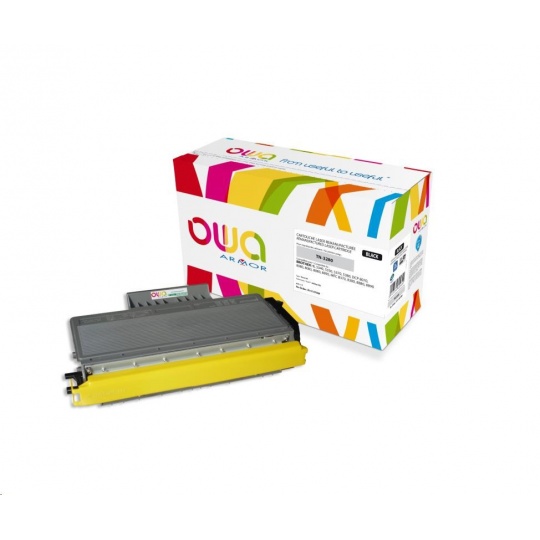 OWA Armor toner pro BROTHER HL 5340, 5350, 5370, 5380, 8000 Stran, TN3280,  černá/black (TN-3280)