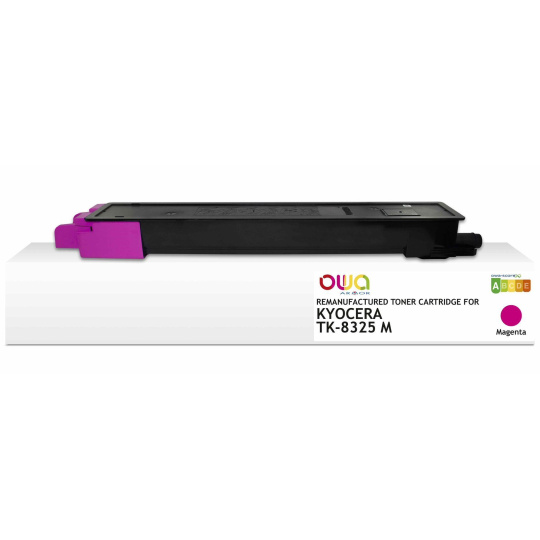 OWA Armor toner pro KYOCERA MITA TASKalfa 2551ci, 12000 stran, TK-8325 M, červená/magenta