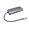 i-tec USB-C Metal Nano Dock HDMI/VGA with LAN + Power Delivery 100 W