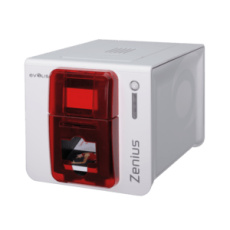 Evolis Zenius Expert, single sided, 12 dots/mm (300 dpi), USB, Ethernet, red