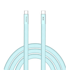 VERBATIM Kabel Sync & Charge SoftTouch USB-C, 60W, 120cm, modrá VERBATIM Kabel Sync & Charge SoftTouch USB-C, 60W, 120cm, modrá