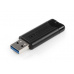 VERBATIM Flash Disk 128GB PinStripe USB 3.0, černá
