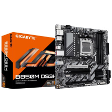 GIGABYTE MB Sc AM5 B850M DS3H, AMD B850, 4xDDR5, 2xDP, 1xHDMI, mATX