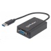 MANHATTAN USB 3.0 to SVGA adapter, max. 2048x1152 (Windows & Mac kompatibilní)