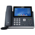 Yealink SIP-T48U IP telefon, 7" 800x480 barevný dotykový, 2x RJ45 10/100/1000, PoE, 16x SIP, 1x USB, bez adaptéru