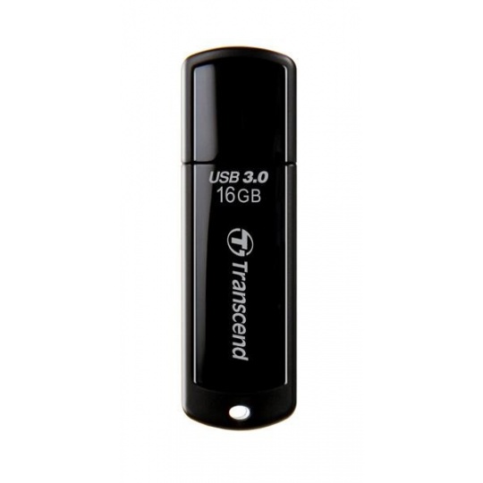 TRANSCEND Flash Disk 16GB JetFlash®700, USB 3.0 (R:75/W:12 MB/s) černá