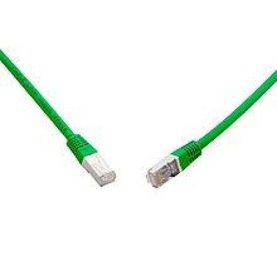 Solarix 10G patch kabel CAT6A SFTP LSOH 5m zelený non-snag-proof C6A-315GR-5MB Solarix 10G patch kabel CAT6A SFTP LSOH 5m zelený non-snag-proof C6A-315GR-5MB