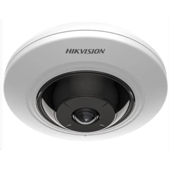 Hikvision DS-2CD2955G0-ISU(1.05mm), 5MPix IP Fisheye kamera; IR 8m, Audio, Alarm