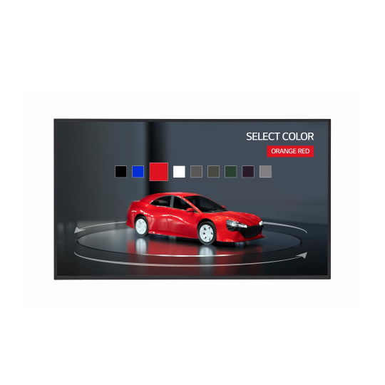 LG 55" signage open frame 55TNF5P-B - UHD, 450nit, Touch, webOS 6.0