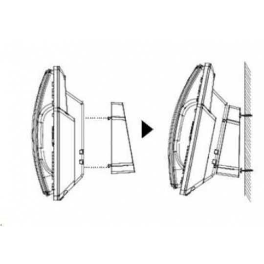 Grandstream držák pro montáž na zeď pro GRP2614/2615/2616/GXV3350