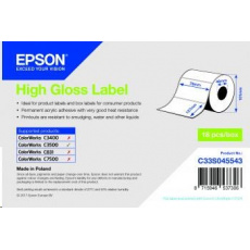 Epson label roll, normal paper, 76x127mm Epson label roll, normal paper, 76x127mm