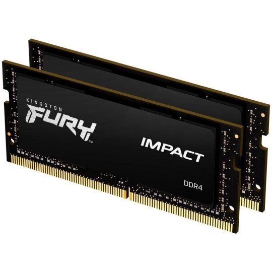 KINGSTON SODIMM DDR4 32GB (Kit of 2) 2666MT/s CL15 1Gx8 FURY Impact