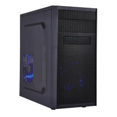 BAZAR - EUROCASE skříň MC X203 EVO black, micro tower, 2x USB 2.0, 1x USB 3.0, "POŠKOZENÝ OBAL"