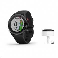 Garmin Golfové GPS hodinky Approach S62 Black Bundle