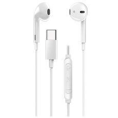 GENIUS sluchátka HS-M365 headset, mikrofon, USB-C, bílá