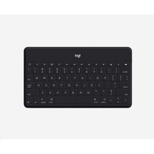 Logitech Bluetooth Keyboard Folio Keys-To-Go, UK - International, Black, Apple