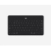 Logitech Bluetooth Keyboard Folio Keys-To-Go, UK - International, Black, Apple