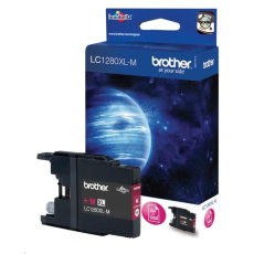 BROTHER INK LC-1280XLM, purpurový inkoust pro MFC-J6910DW, 1 200 str.