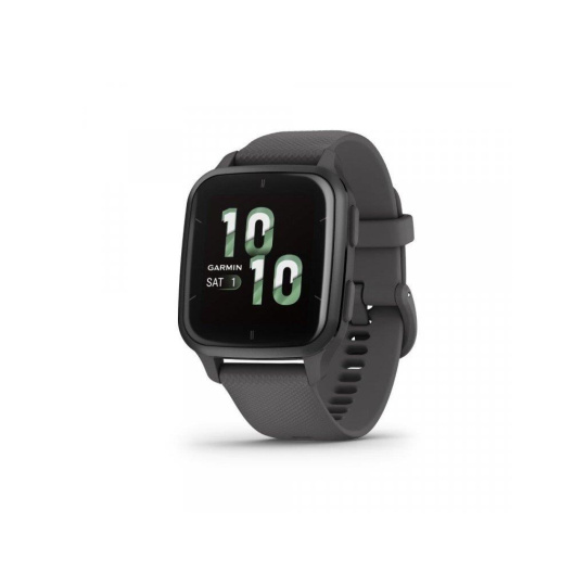 Garmin GPS sportovní hodinky Venu® Sq 2, Shadow Grey with Slate Bezel