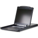 ATEN 8-port KVM PS/2+USB, OSD, rack, 19" LCD, touchpad, klávesnice