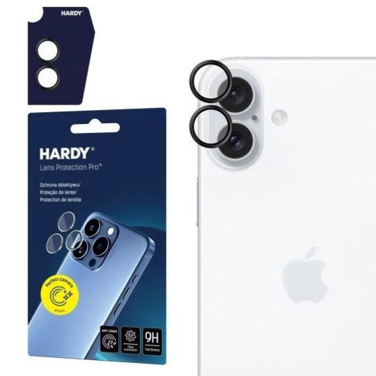 3mk HARDY Lens Protection Pro Black pro Apple iPhone 17 3mk HARDY Lens Protection Pro Black pro Apple iPhone 17