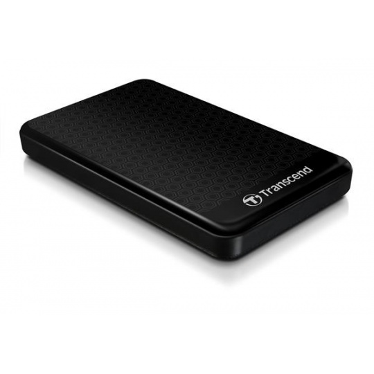 TRANSCEND externí HDD 2,5" USB 3.1 StoreJet 25A3, 1TB, Black (nárazuvzdorný, 256-bit AES)