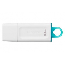 Kingston Flash Disk 64GB USB3.2 Gen 1 DataTraveler Exodia (White + Teal) Kingston Flash Disk 64GB USB3.2 Gen 1 DataTraveler Exodia (White + Teal)