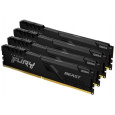 KINGSTON DIMM DDR4 128GB (Kit of 4) 2666MT/s CL16 FURY Beast Černá