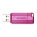 VERBATIM Flash Disk 32GB Hi-Speed Store 'n' Go, Pinstripe, USB 2.0, Hot růžová