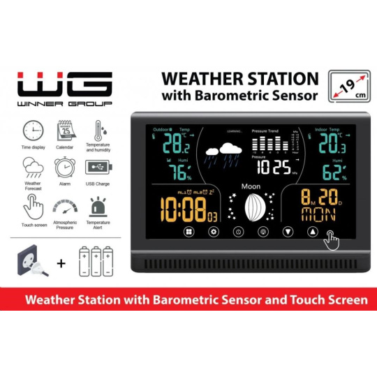 WG - Meteostanice WG3 s venkovním čidlem