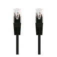 C-TECH kabel patchcord Cat5e, UTP, černý, 5m