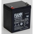 Baterie - Fiamm 12 FGH 23 (12V/5,0Ah - Faston 250), životnost 5let